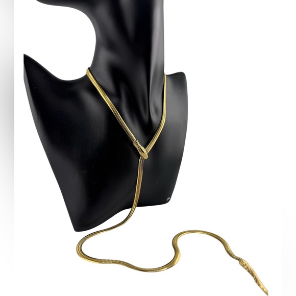 Anthropologie Serpenti Inspired Snake Necklace - Picture 8 of 10